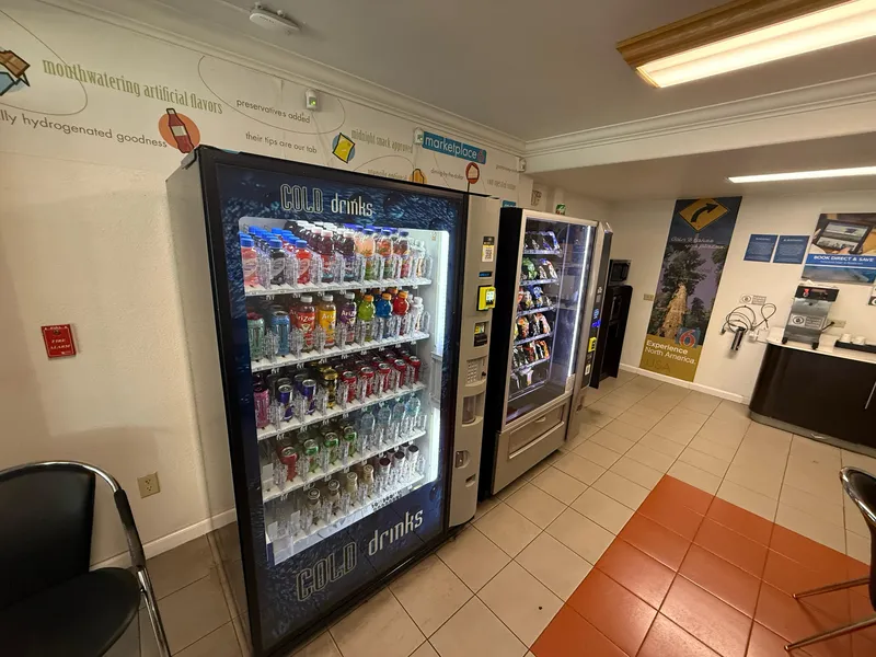 Vending machine with variety of beverage options