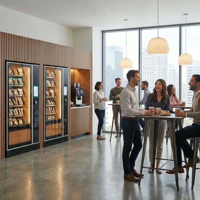 Add Vending Machines to Your Office — Boost Satisfaction & Productivity